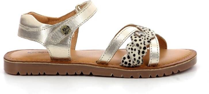 Kickers Damessandalen Betty Beige Dames