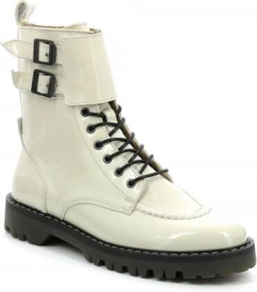 Kickers Deckranger Boots Wit Dames