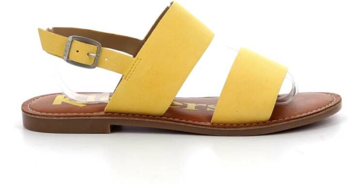 Kickers Diamanten Sandalen Yellow Dames