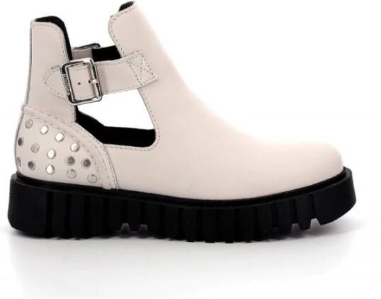 Kickers Enkel laarzen White Dames