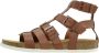 Kickers Comfort Leren Sandalen Kick Alexa Brown Dames - Thumbnail 2