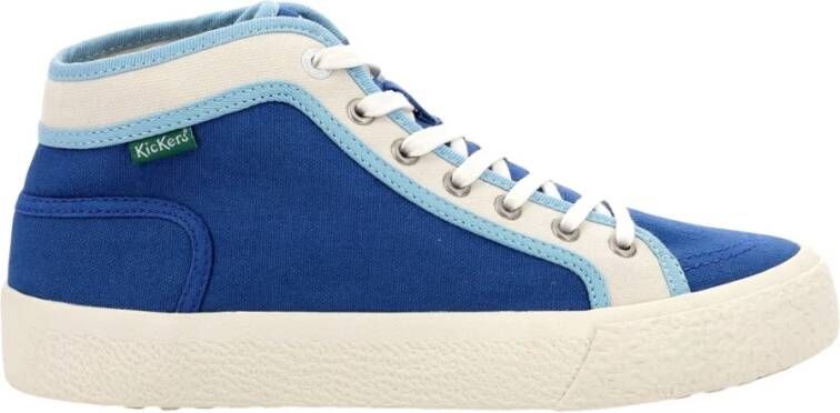 Kickers Hoge Top Sneakers Arveiler Blue Dames