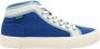 Kickers Hoge Top Sneakers Arveiler Blue Dames - Thumbnail 1