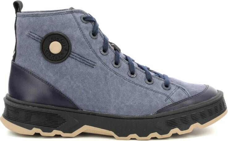 Kickers Kick Way Lace-up Boots Blauw Heren