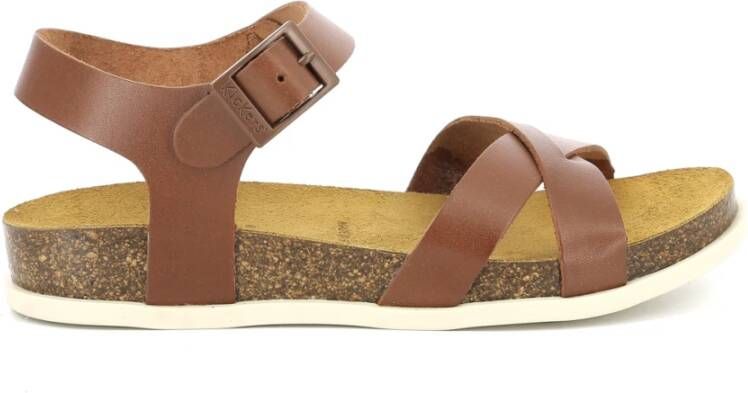 Kickers Kick Alberta Sandalen Brown Dames