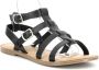 Kickers Kick Dazed Flat Sandals Zwart Dames - Thumbnail 1