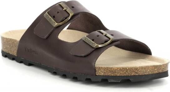Kickers Kick Elk Sandals Brown Heren