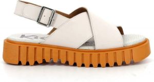 Kickers Kick Fact Shoes Wit Dames
