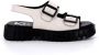 Kickers Kick Falk Flat Sandals White Dames - Thumbnail 1