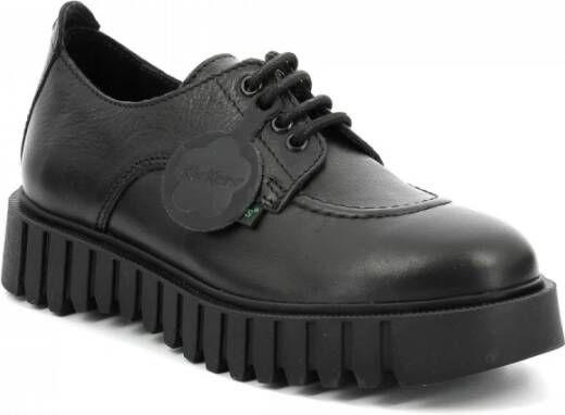 Kickers Kick Famous Lace-up Boots Black Dames
