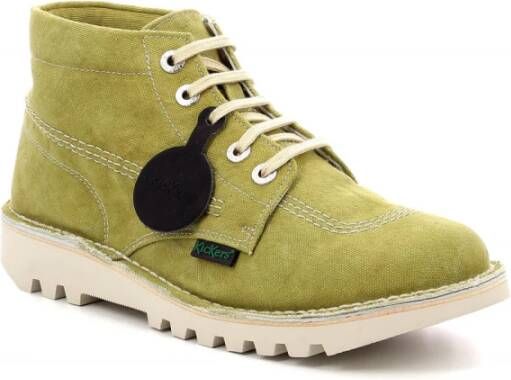 Kickers Kick Hi Shoes Green Heren