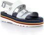 Kickers Kick Highlight Shoes Wit Dames - Thumbnail 3