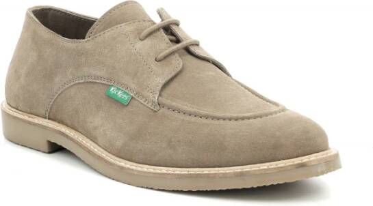 Kickers Kick Totaly Laced Shoes Beige Heren