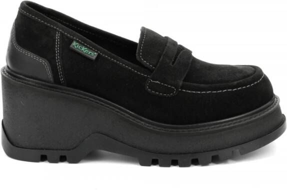 Kickers Kick Wild Loafers Black Dames