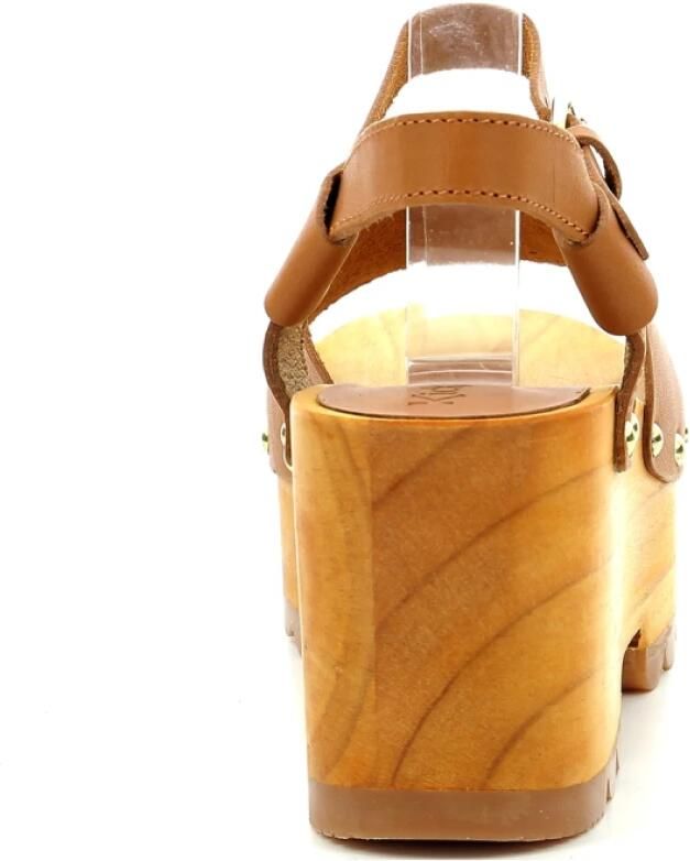 Kickers Comfortabele Sleehak Sandalen