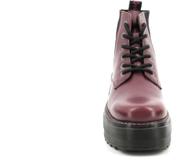 Kickers Comfortabele Leren Laarzen Kick Helena Brown Dames - Foto 2