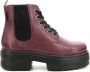 Kickers Comfortabele Leren Laarzen Kick Helena Brown Dames - Thumbnail 7