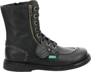 Kickers Lace-up Boots Zwart Dames