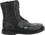 Kickers Lace-up Boots Black Dames - Thumbnail 1