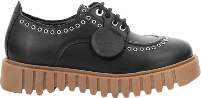 Kickers Laced Shoes Black Dames
