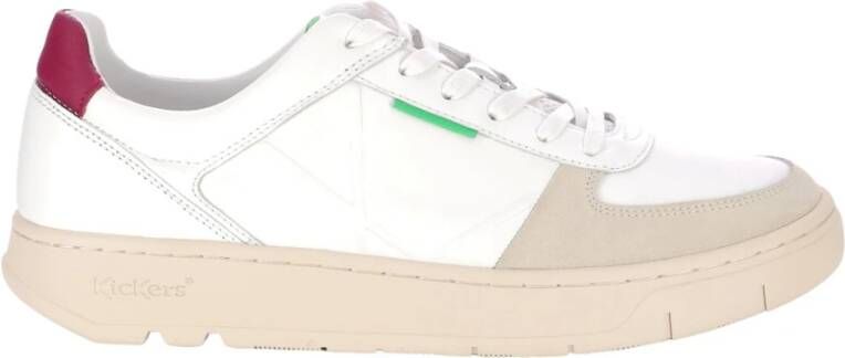 Kickers Lage Top Leren Sneakers Kick Allow Multicolor