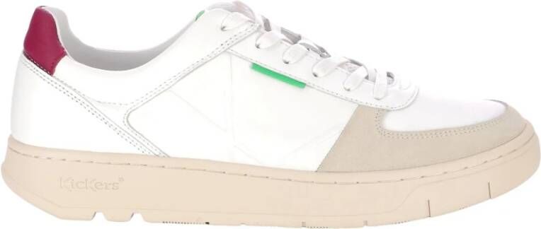 Kickers Lage Top Leren Sneakers Kick Allow Multicolor Heren