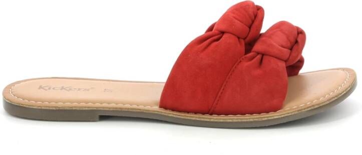 Kickers Mules Rood Dames