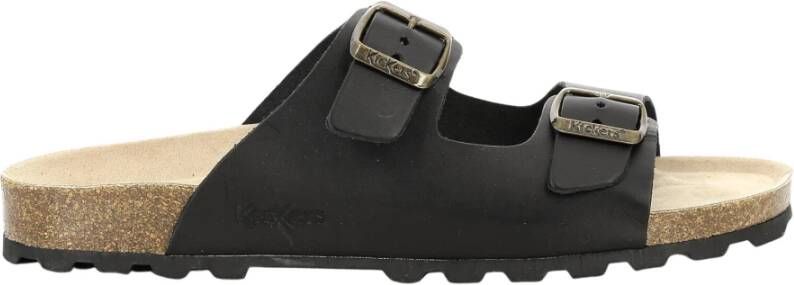 Kickers Kick Elk Sandals Black Heren