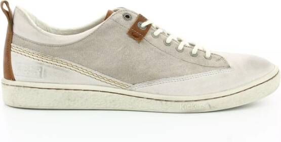 Kickers Santa Fe Lage Sneakers White Heren