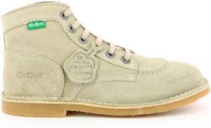 Kickers Orilegend Lace-up Boots Beige Dames