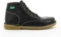 Kickers Legendiknew Lace-up Boots Zwart Dames - Thumbnail 1