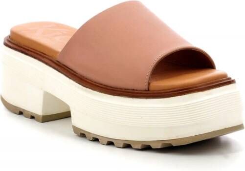 Kickers Sliders Beige Dames