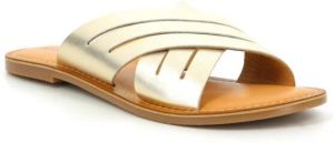 Kickers Sliders Geel Dames