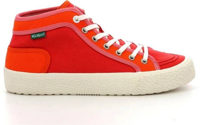 Kickers Arveiler Sneakers Rood Dames