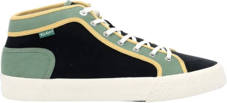 Kickers Sneakers Zwart Heren