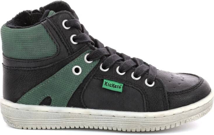 Kickers Sneakers Zwart Heren