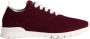 Kiton Bourgondische Kasjmier Gebreide Sneakers - Thumbnail 1
