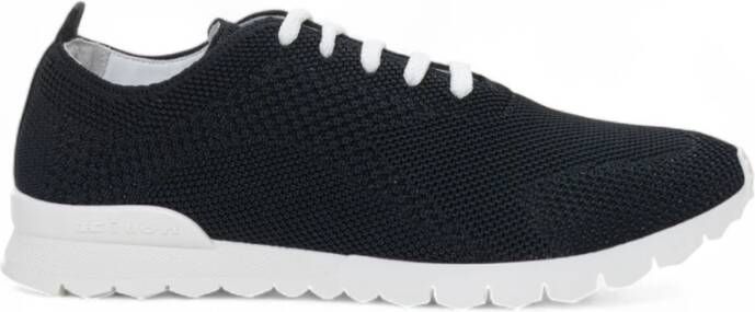 Kiton Canvas Sneaker met Non-Slip Sole Grip