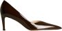 Kiton Chocoladebruine Lakleren Pumps - Thumbnail 1