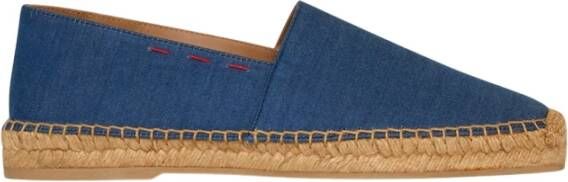 Kiton Denim Espadrilles voor zomerse stijl