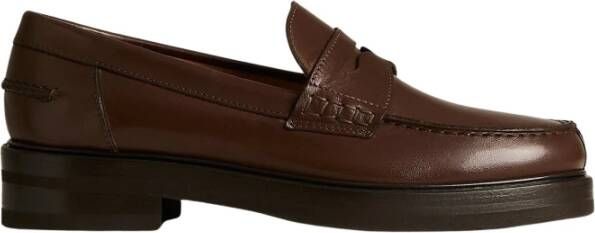 Kiton Elegante Kalfsleren Loafers