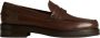 Kiton Elegante Kalfsleren Loafers - Thumbnail 1