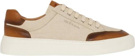 Kiton Elegante Leren Sneakers
