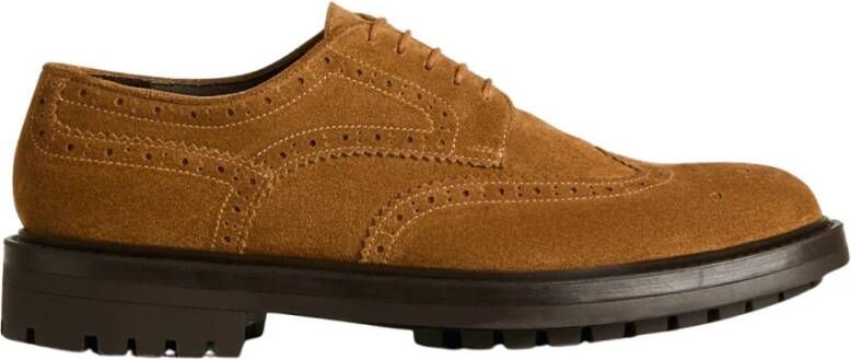 Kiton Geperforeerde Bloem Derby Schoen - Foto 2