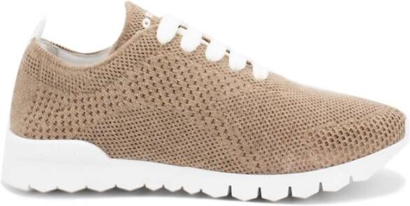 Kiton Grafische Steek Sneakers