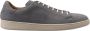 Kiton Grijze Leren Rubberen Zool Schoenen - Thumbnail 1