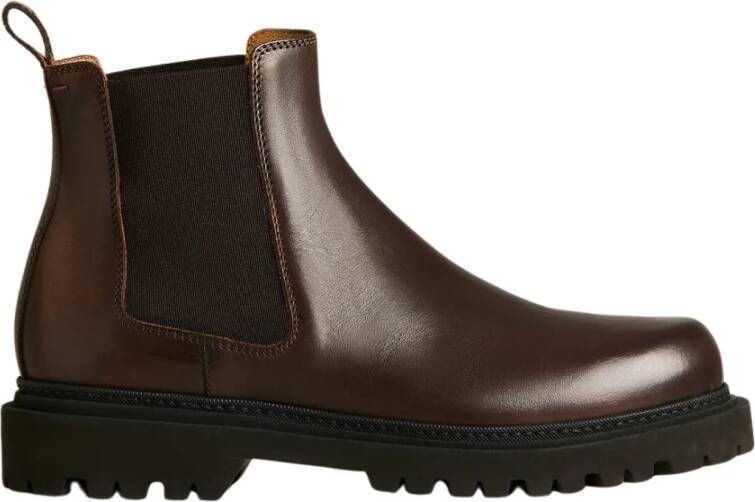 Kiton Handgemaakte Kalfsleren Chelsea Boot
