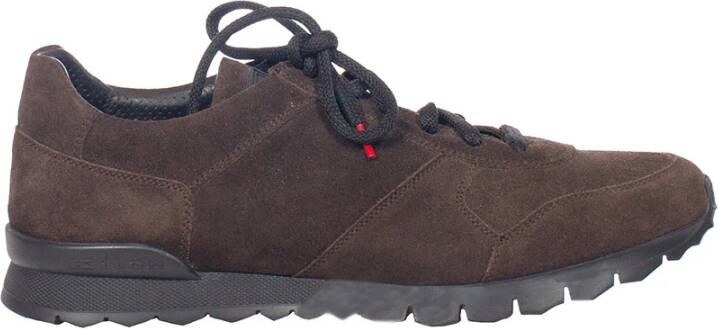Kiton Handgemaakte leren sneakers