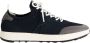 Kiton Katoen en Kalfsleren Sneakers - Thumbnail 1