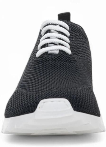 Kiton Canvas Sneaker met Non-Slip Sole Grip